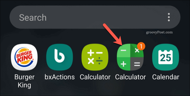 Ikon aplikasi Kalkulator Android Vault