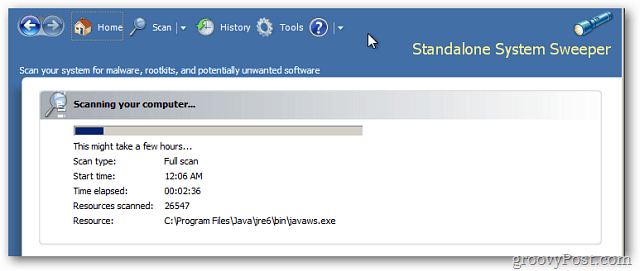 Microsoft Standalone System Sweeper adalah Rootkit Analyzer untuk Windows