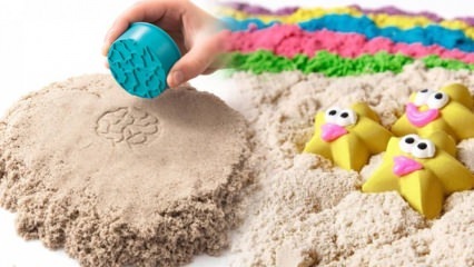 Pembuatan pasir kinetik untuk anak-anak! Bagaimana cara membuat pasir kinetik praktis (pasir bulan) di rumah?