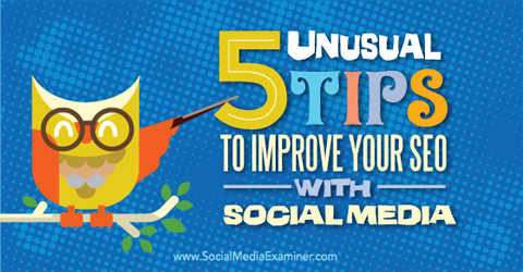 5 tips meningkatkan seo dengan media sosial