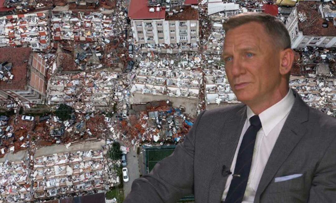 Bintang James Bond Daniel Craig menyerukan Türkiye! Rekam donasi mengejutkan semua orang