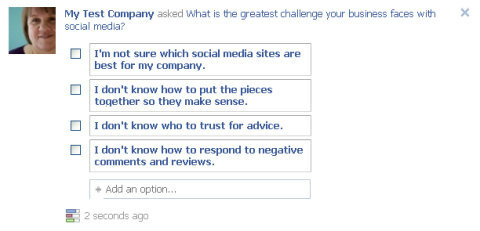 pertanyaan facebook diposting