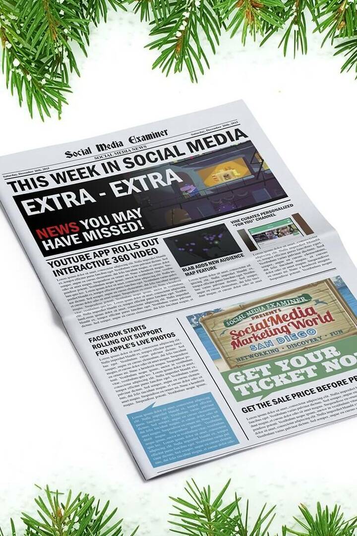 pemeriksa media sosial berita mingguan 26 Desember 2015