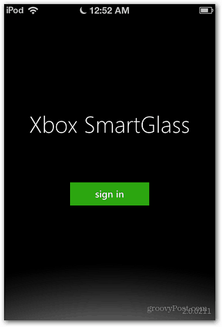 Xbox SmartGlass Masuk di iOS