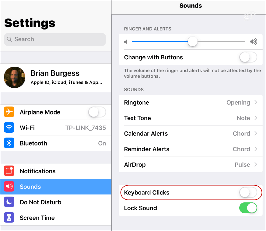 Matikan Suara Keyboard iOS