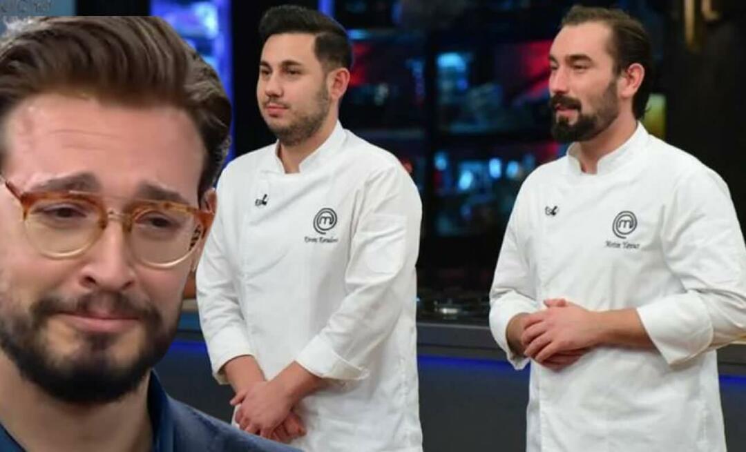 Dia diejek di MasterChef! Komentar oleh Danilo Zanna sementara Metin Yavuz mengambil tempat pertama...