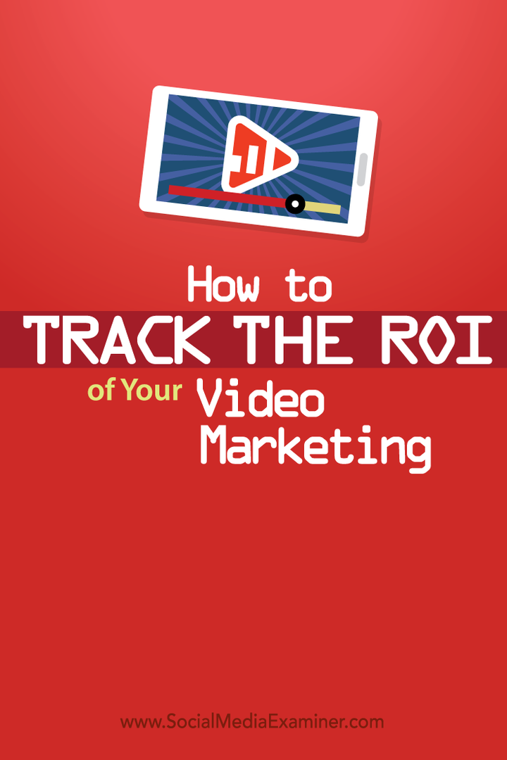 cara melacak ROI pemasaran video