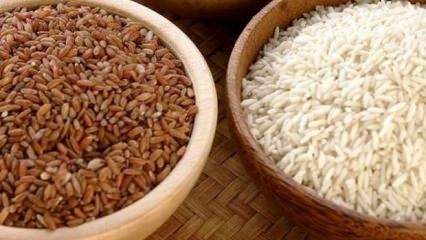 Apakah nasi putih atau beras merah lebih sehat?