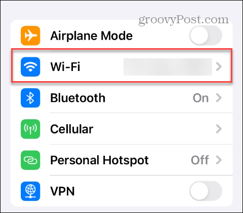 Lupakan Jaringan Wi-Fi di iPhone