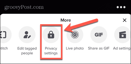 pengaturan privasi tiktok
