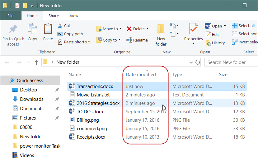 Contoh Nama Ramah File Explorer