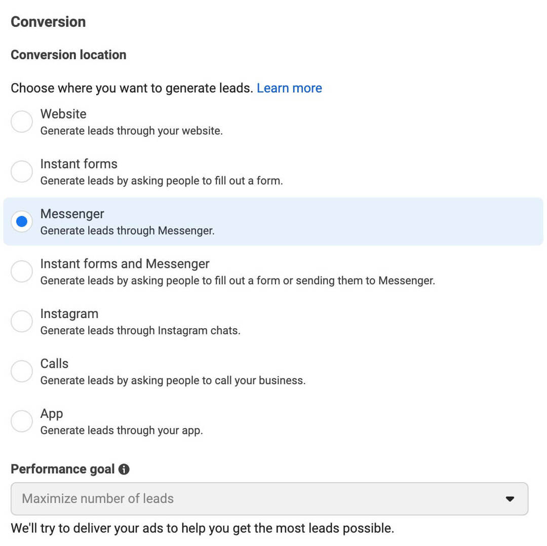 set-up-klik-ke-messenger-ads-in-facebook-reels-configure-ad-set-leads-objective-6