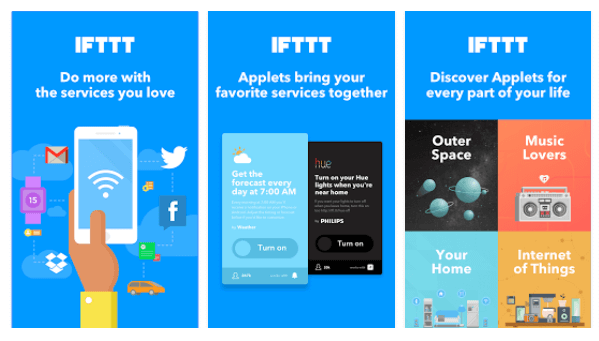 Applet baru IFTTT menyatukan layanan favorit Anda untuk menciptakan pengalaman baru.