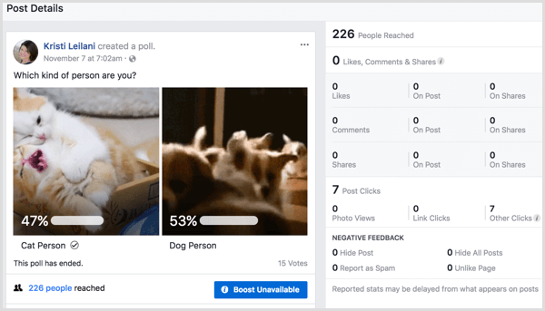 Cara Menjalankan Polling Facebook Dengan GIF Animasi: Pemeriksa Media Sosial