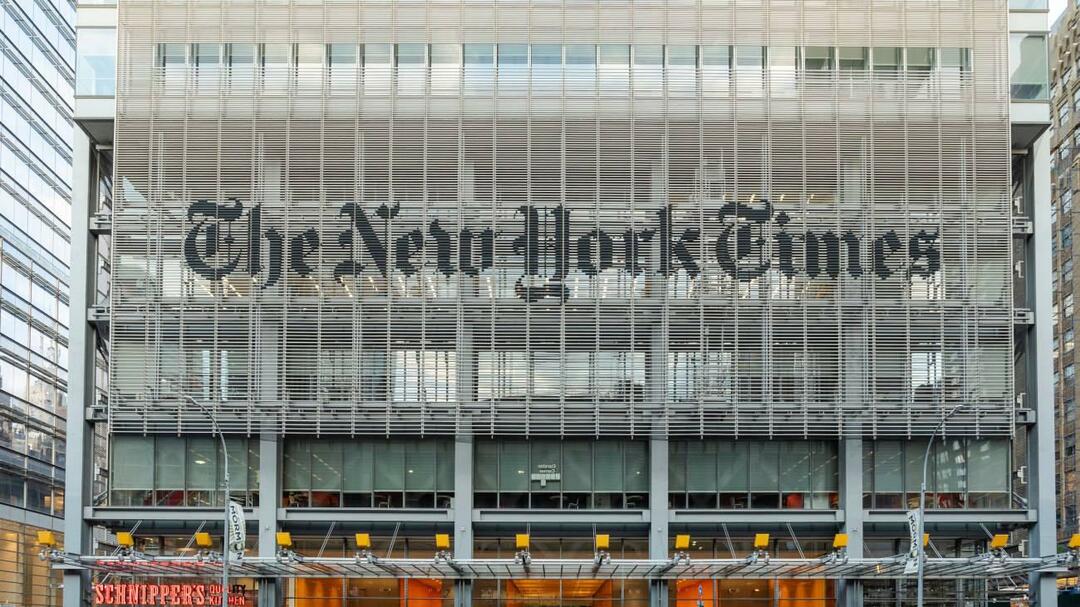 New York Times menghadapi reaksi keras atas liputannya mengenai perang Israel-Gaza