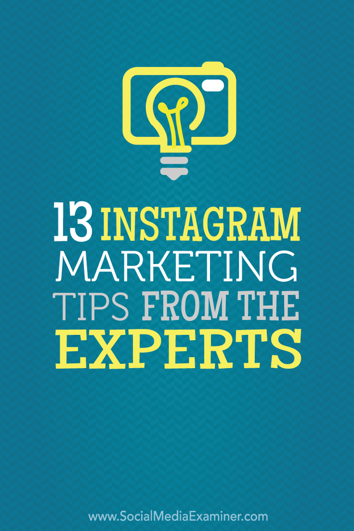 13 Tips Pemasaran Instagram Dari Para Ahli: Penguji Media Sosial