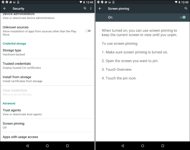 Kunci Android 5.0 Lollipop ke Hanya Satu Aplikasi dengan Pinning Layar