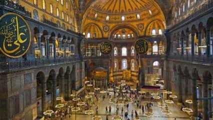 Itu adalah pertama kalinya dalam sejarah Hagia Sophia! Suara Azan tampak di masjid setelah 89 tahun