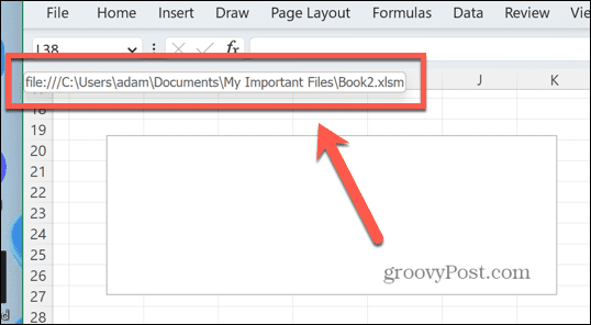 file tertaut excel