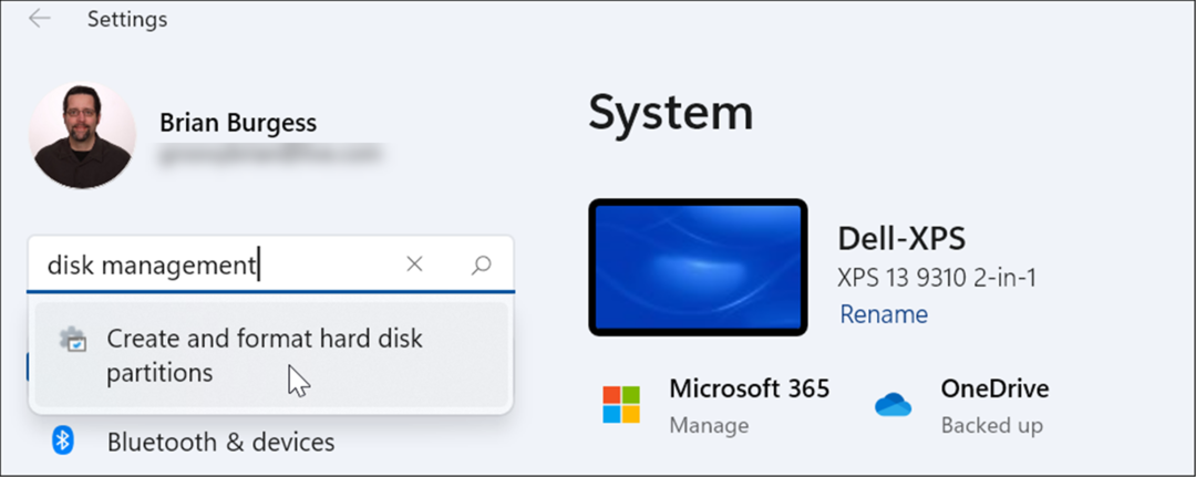 buka manajemen disk pada pengaturan windows 11