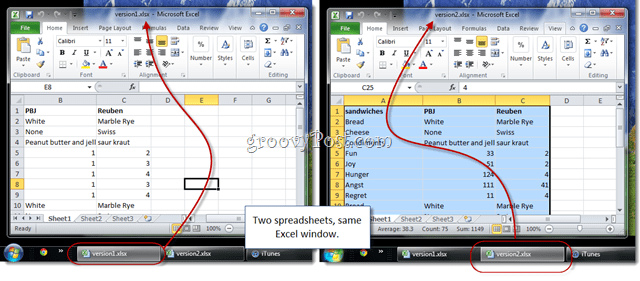 Bagaimana Cara Melihat Excel 2010 Spreadsheets Berdampingan untuk Perbandingan
