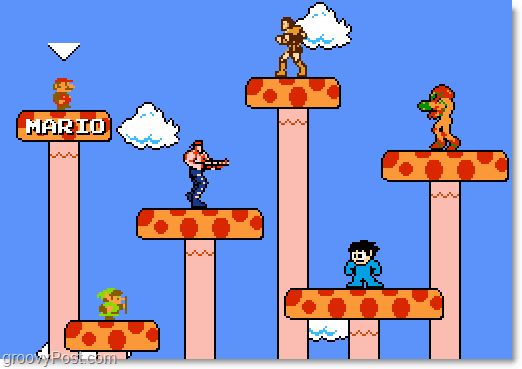 Mainkan Super Mario NES Crossover di Browser Anda [groovyFriday]