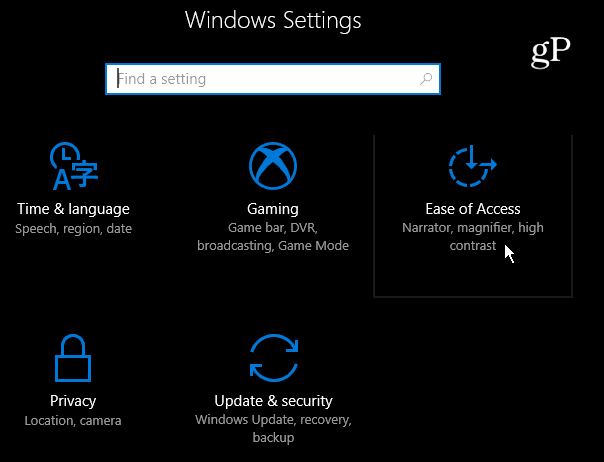 2 Kemudahan Akses Pengaturan Windows 10