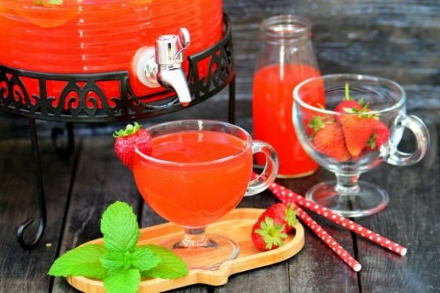 Resep strawberry lemonade