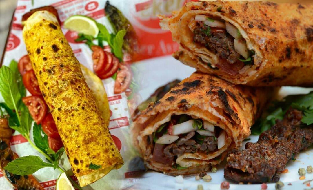 Bagaimana cara membuat Harbiye Kebab yang terkenal di Hatay? Apa itu Harbiye Wrap?