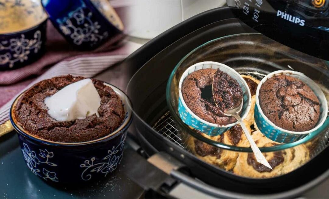 Bagaimana cara membuat souffle di Airfryer? Berapa menit dan berapa derajat souffle di Airfryer?