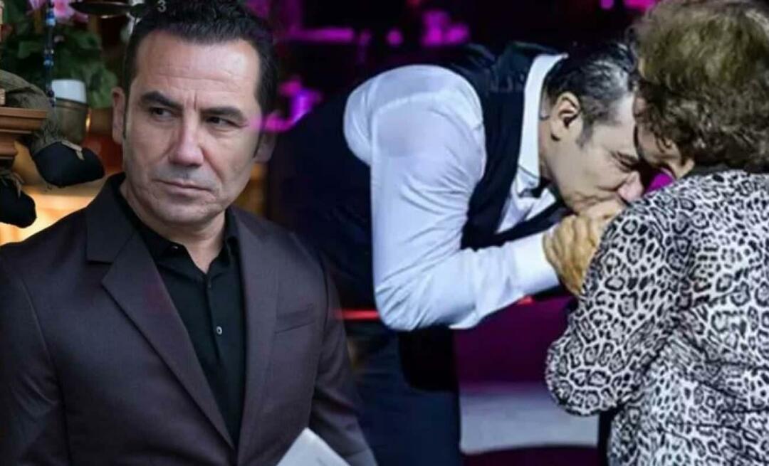 Ferhat Göçer dihargai atas tindakannya! Dia mencium tangan ibunya di atas panggung