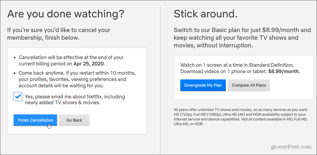 Cara Membatalkan Langganan Anda ke Netflix