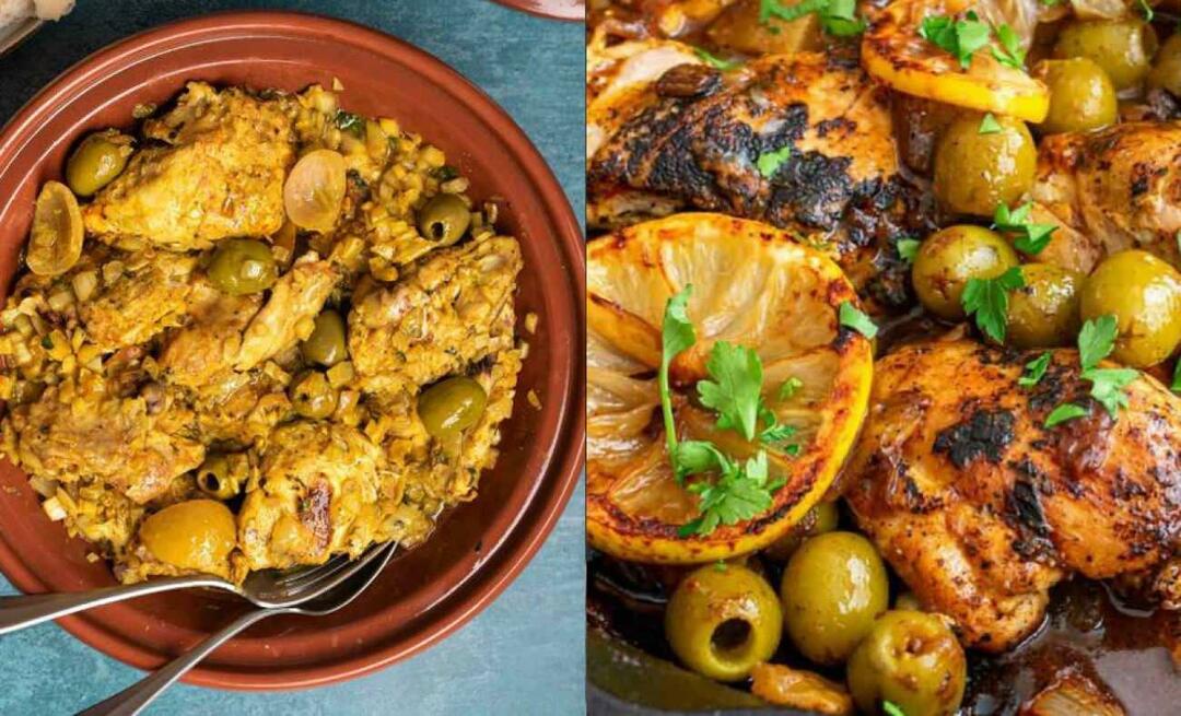 Bagaimana cara membuat ayam Maroko? Resep ayam Maroko untuk mereka yang mencari rasa berbeda!