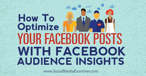 optimalkan posting facebook Anda dengan wawasan audiens