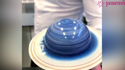 Koki pastry terkenal Amaury Guichon membuat planet Saturnus!