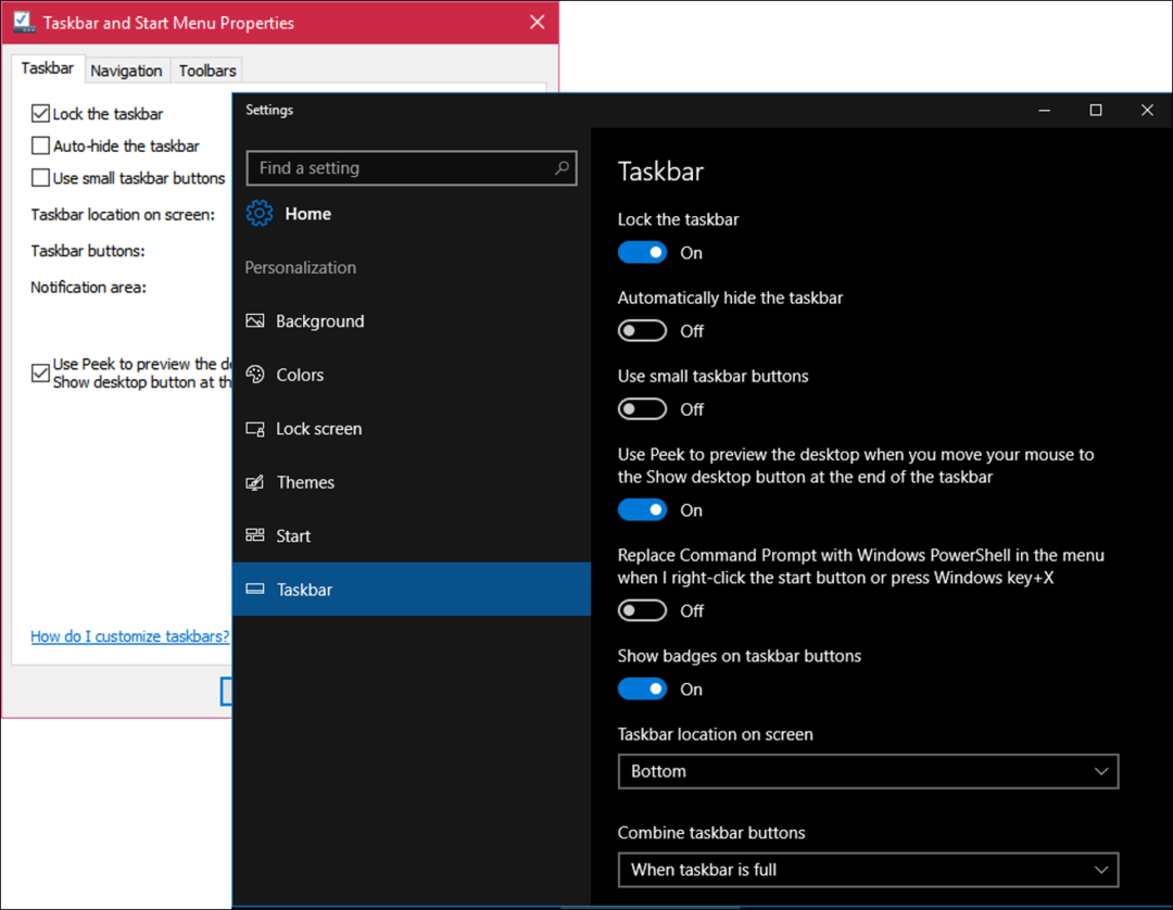 Kustomisasi Pengaturan Taskbar pada Windows 10