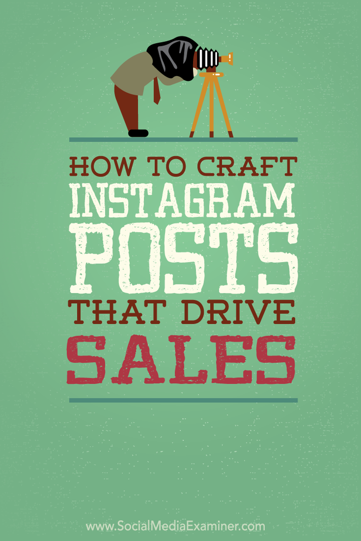 Cara Membuat Postingan Instagram yang Mendorong Penjualan: Penguji Media Sosial