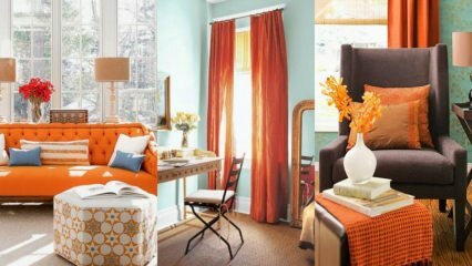 Ide dekorasi rumah dengan oranye