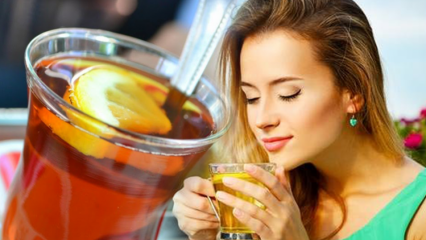 Apa manfaat menambahkan lemon ke teh? Metode penurunan berat badan cepat dengan teh lemon