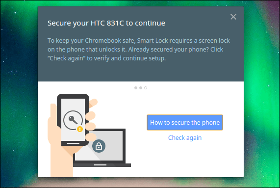 kunci layar Chromebook