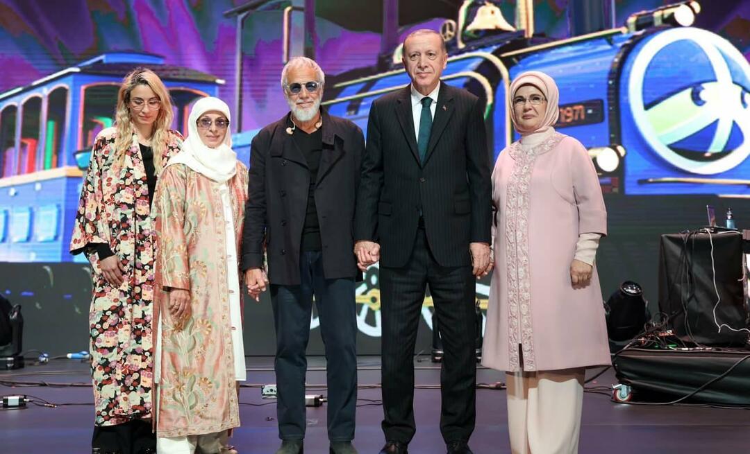 Emine Erdogan berbagi dari konser Yusuf Islam!