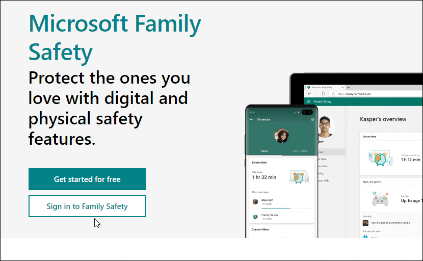 Keamanan Keluarga Microsoft