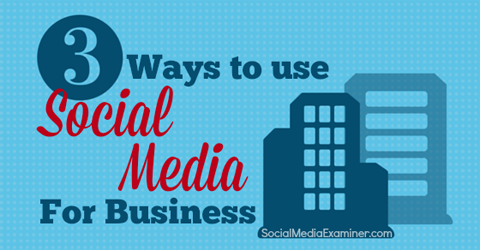 gunakan media sosial untuk bisnis