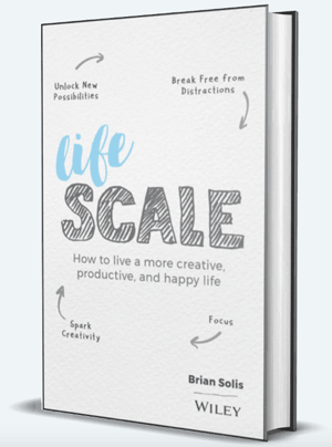 Buku terbaru Brian berjudul Lifescale.