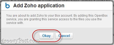 Menyinkronkan Zoho dan Box.net