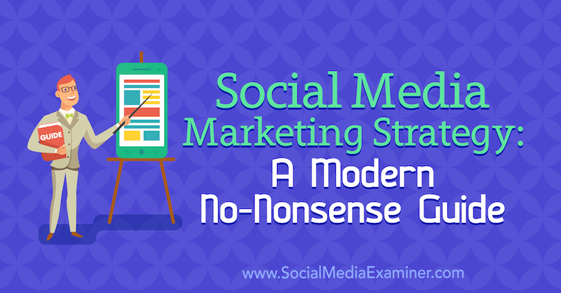 Strategi Pemasaran Media Sosial: Panduan No-Nonsense Modern oleh Dan Knowlton di Penguji Media Sosial.