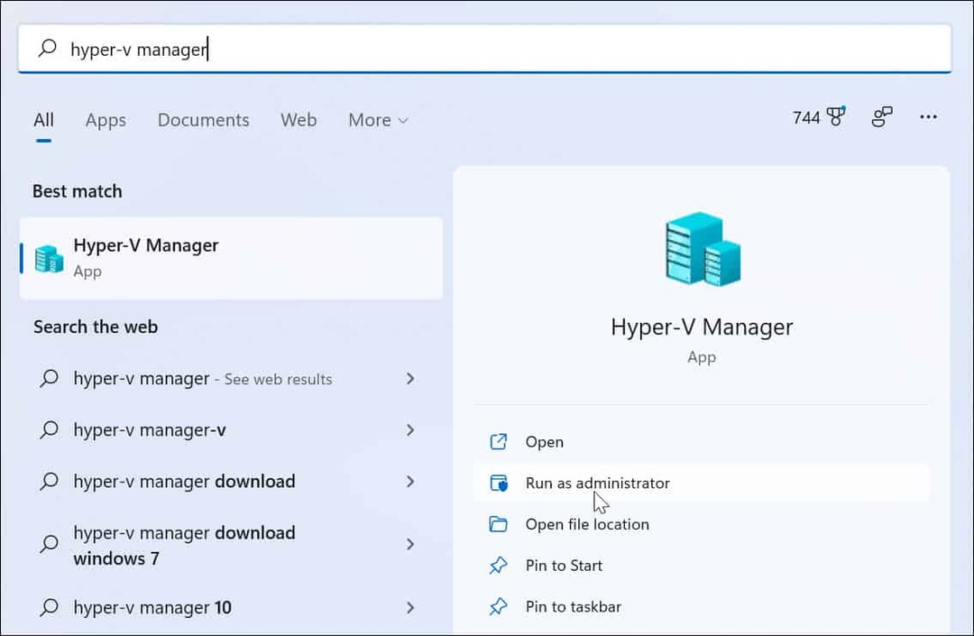 Cari hyper-v