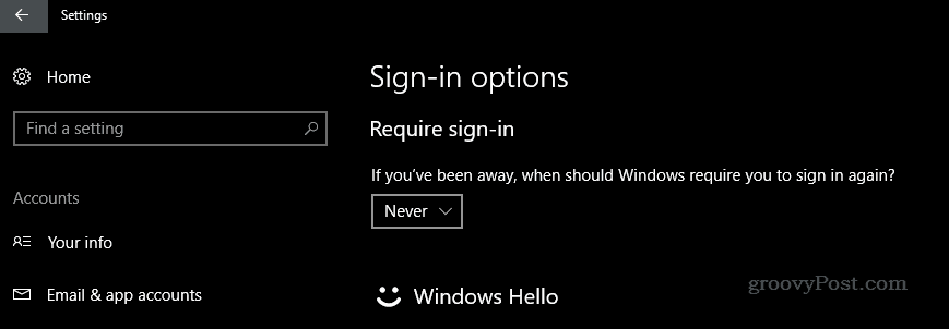 Cara Nonaktifkan Layar Masuk Saat Anda Bangun Perangkat Windows 10 Anda