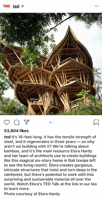contoh caption postingan bisnis instagram menggunakan teknik storytelling