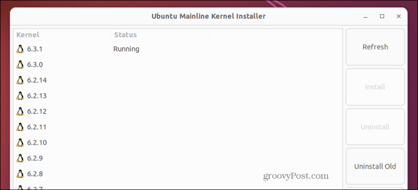 aplikasi jalur utama ubuntu